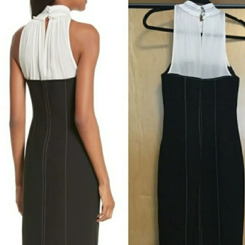 Cinq a  Sept Noemí Halter Neck Dress - Picture 2 of 8